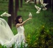 Girl with Bird Nice Photograph-779425.jpg